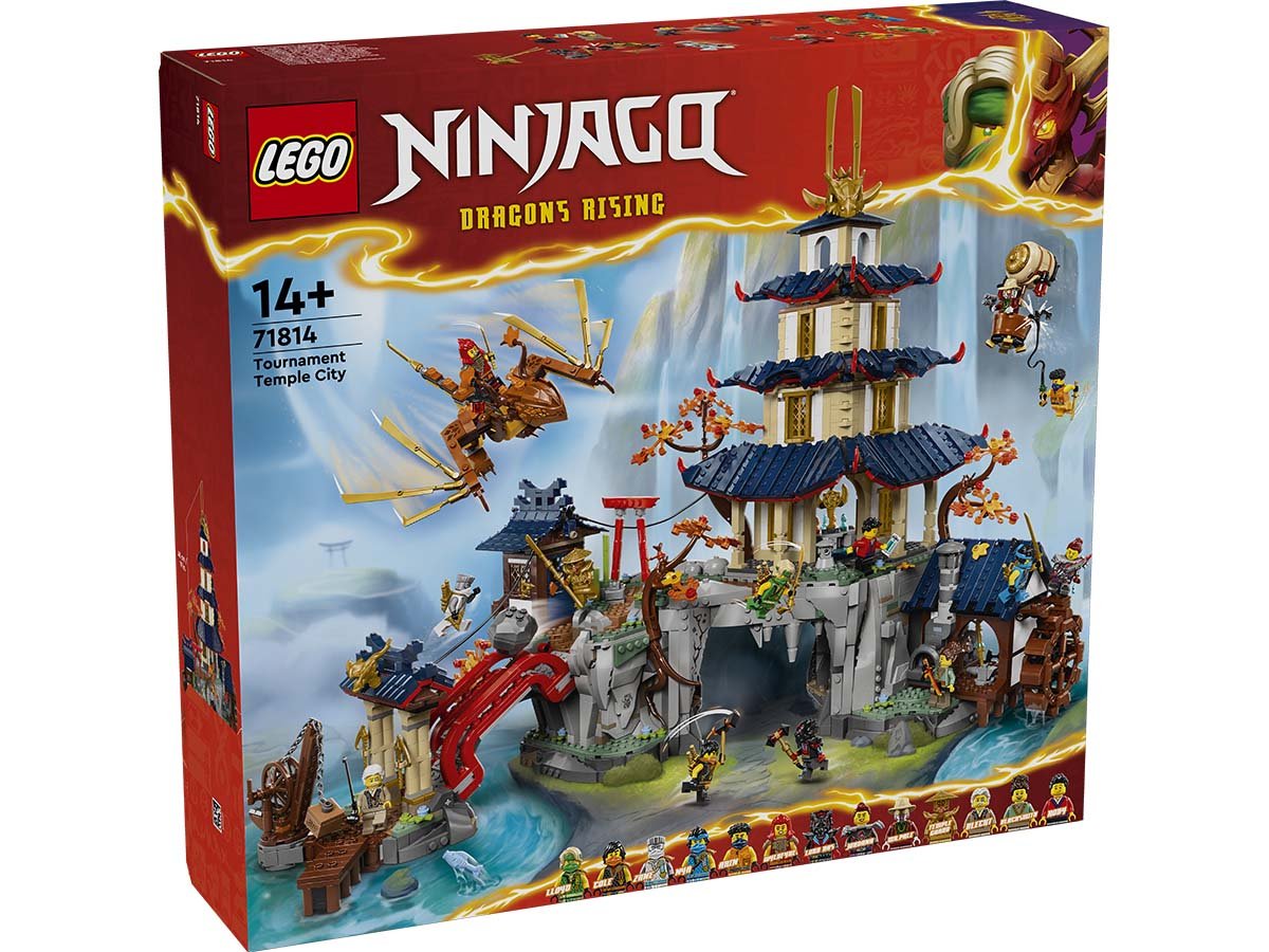 Lego ninjago 71814 torneo temple city