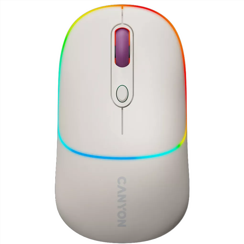 Canyon raton 2in1 bt/inalambrico mw-22 blanco arroz