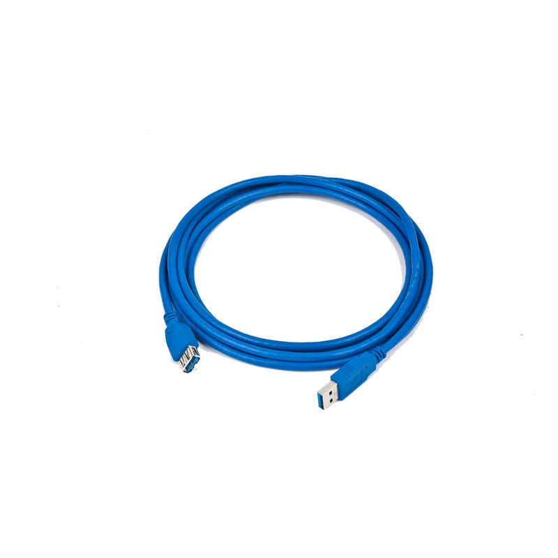 Gembird cable usb 3.0  a/a ( alargo) 1.80m m/h azul ccp-usb3-amaf-6