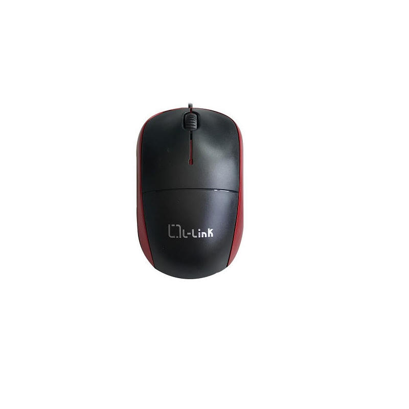 L-link raton usb optico negro/rojo ll-2080-r