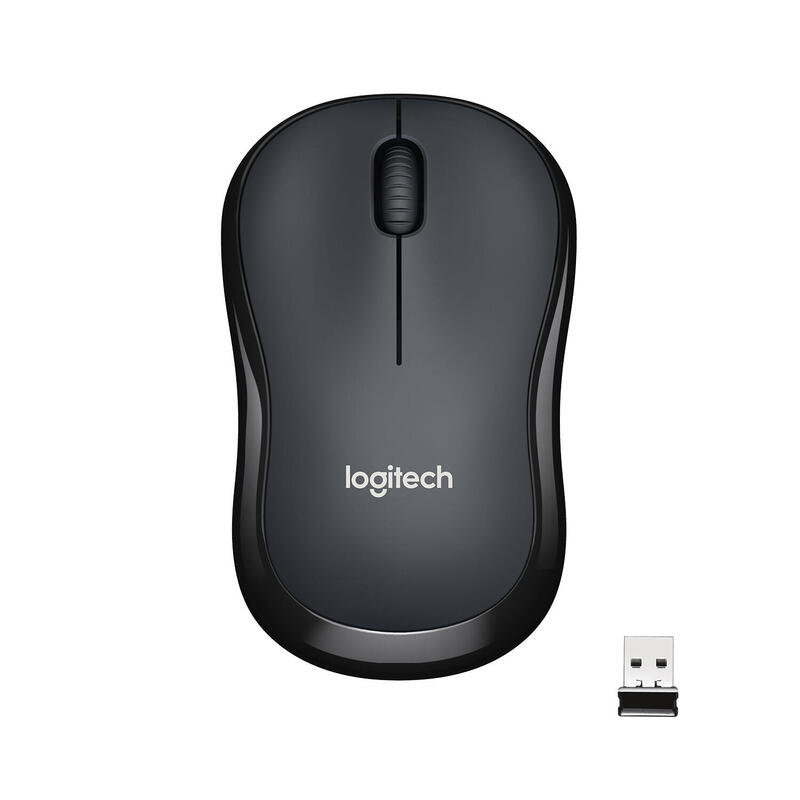 Logitech raton m220 silent inalambrico negro 910-004878