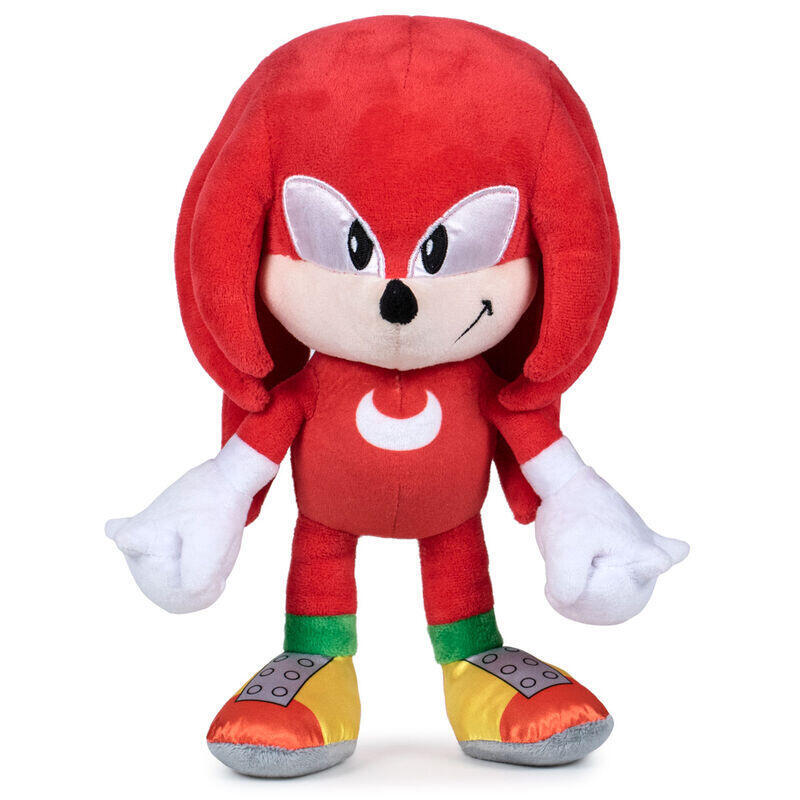 Peluche knuckles sonic the hedgehog 30cm