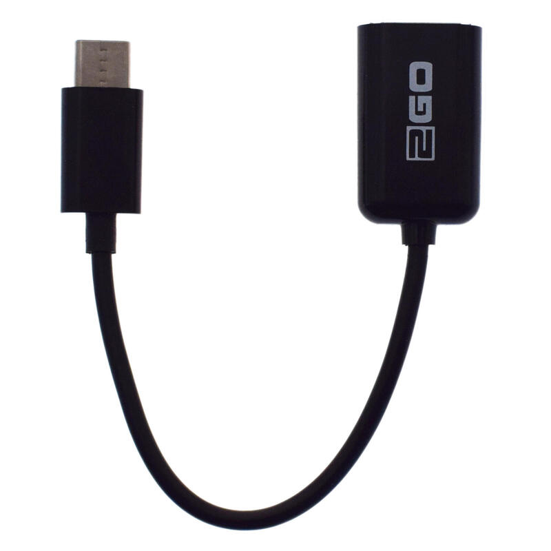 2go cable tipo c otg hom 15cm
