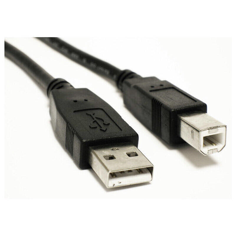 Cable akyga ak-usb-04 (usb m – usb 2.0 type b m, 1,8 m, negro