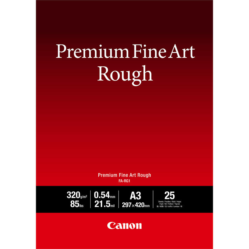 Canon fa-rg 1 premium fine art rough a 3, 25 blatt, 320 g