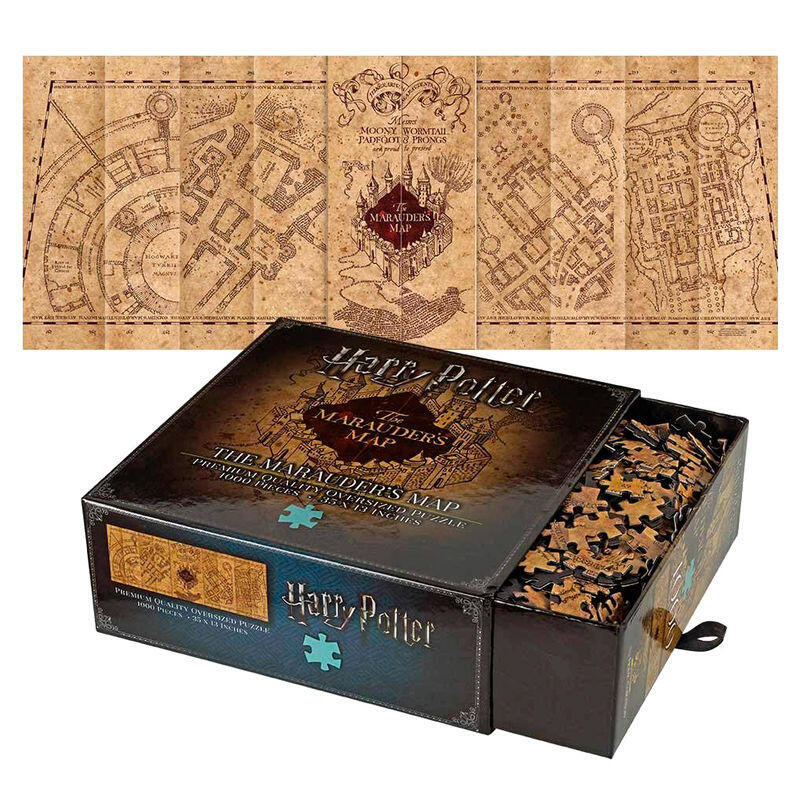 Puzzle mapa del merodeador harry potter 1000pz