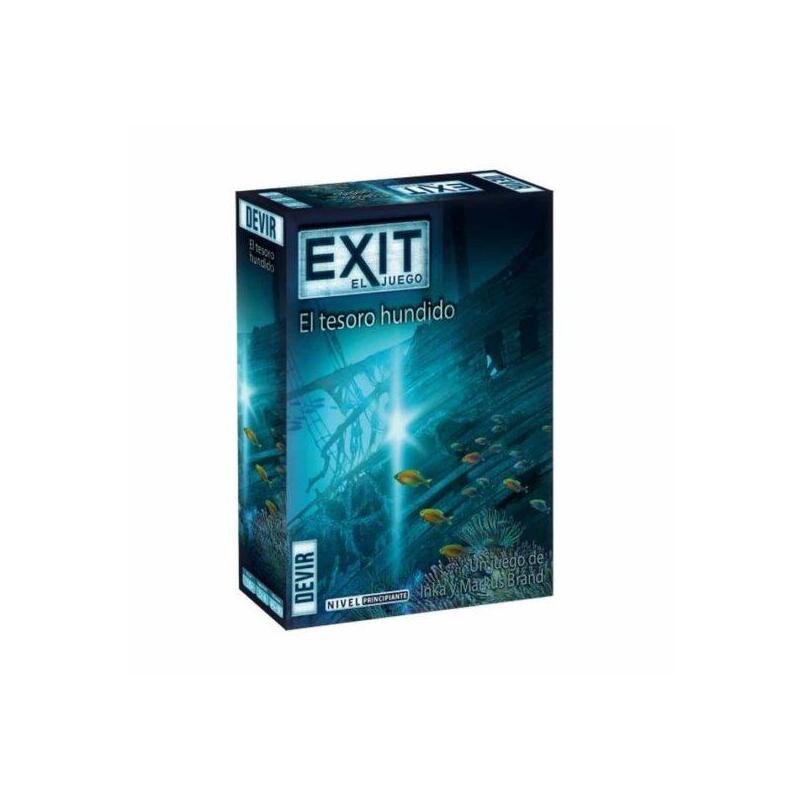 Juego de mesa devir exit 7 el tesoro hundido