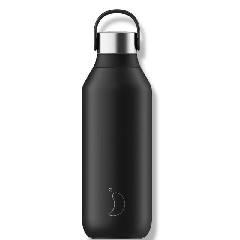 Chillys trinkflasche serie2  abyss black 500ml