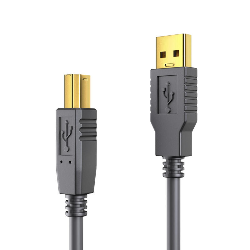 Purelink ds2000-100 cable usb 10 m usb 2.0 usb a usb b negro
