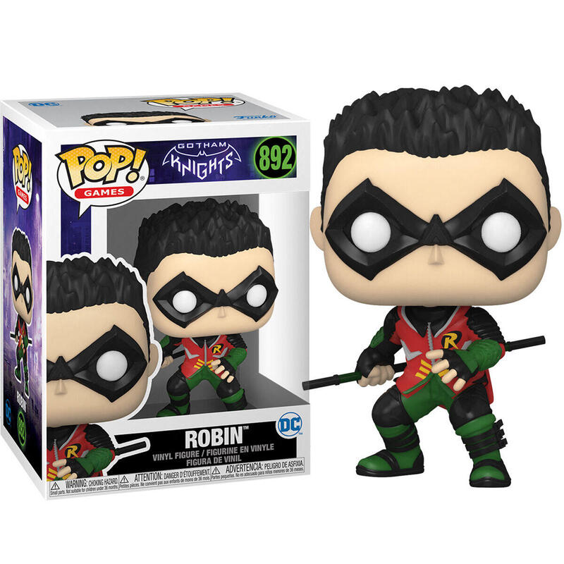 Figura pop dc comics gotham knights robin