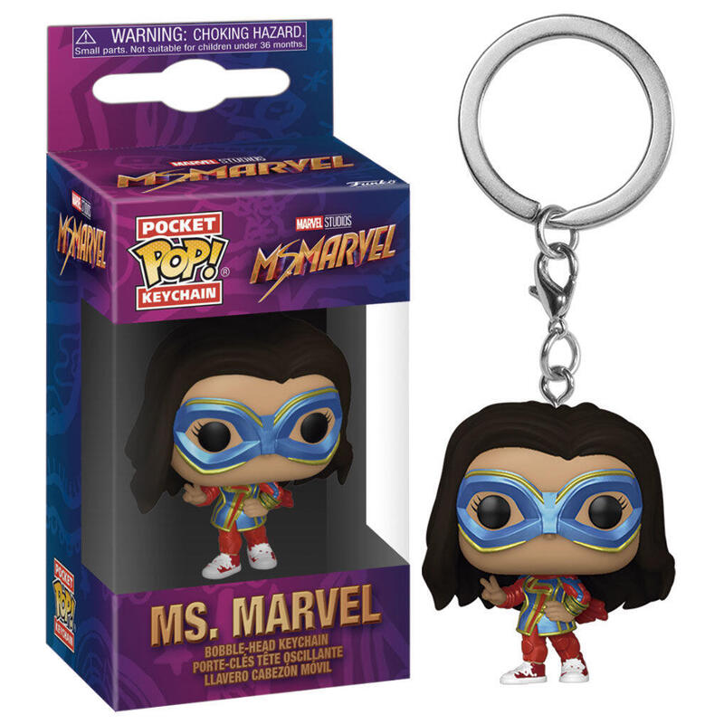 Llavero pocket pop marvel ms. marvel