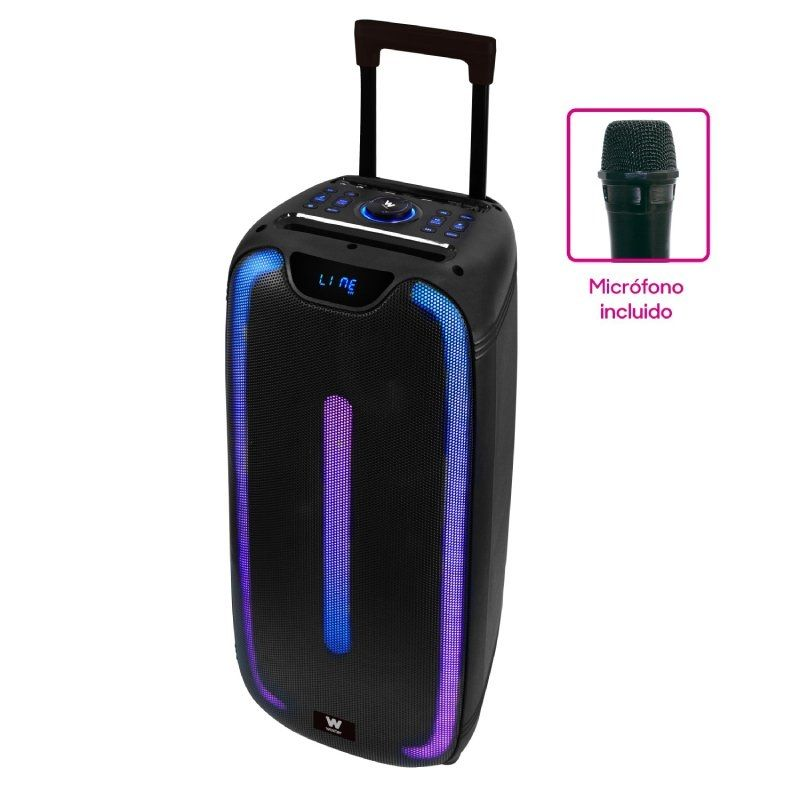 Altavoz portable con bluetooth woxter rock’n’roller st 100w