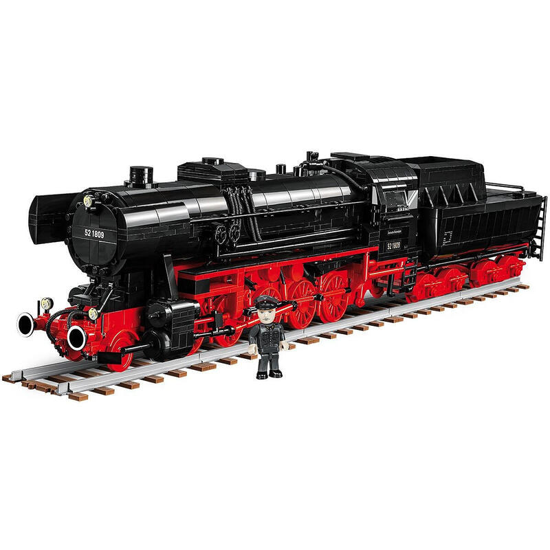 Locomotora de vapor cobi dr br clase 52, juguete de construcciÓn escala 1:35