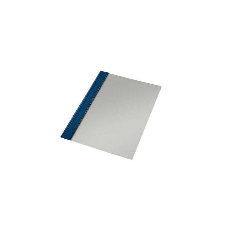 Esselte fastener dossiers pvc folio – 150 micras – mecanismo metalico – azul marino