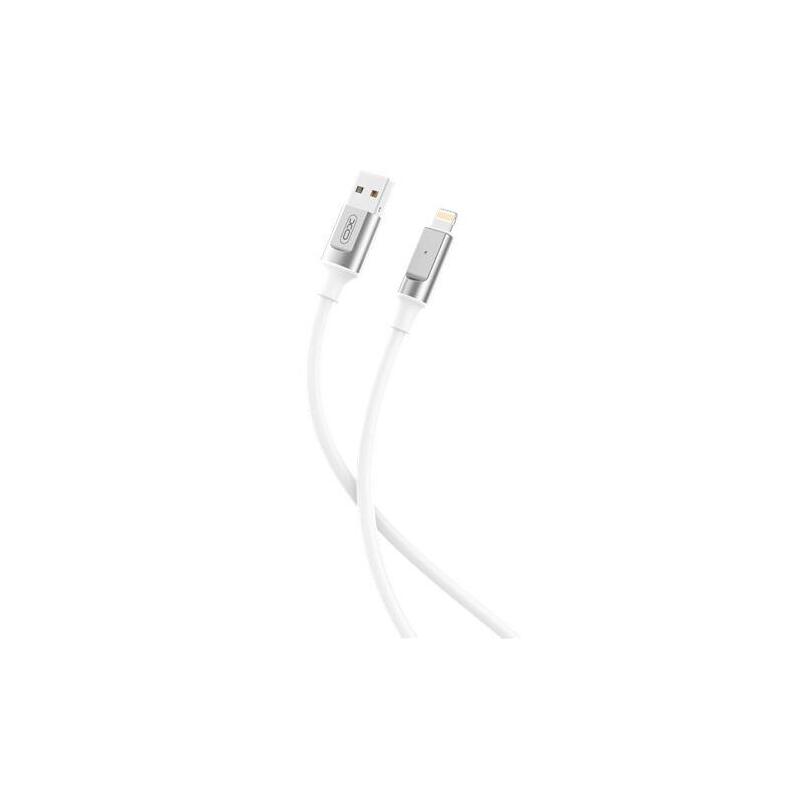 Xo cable nb251 carga rapida usb – lightning – 6a – 1m – color blanco