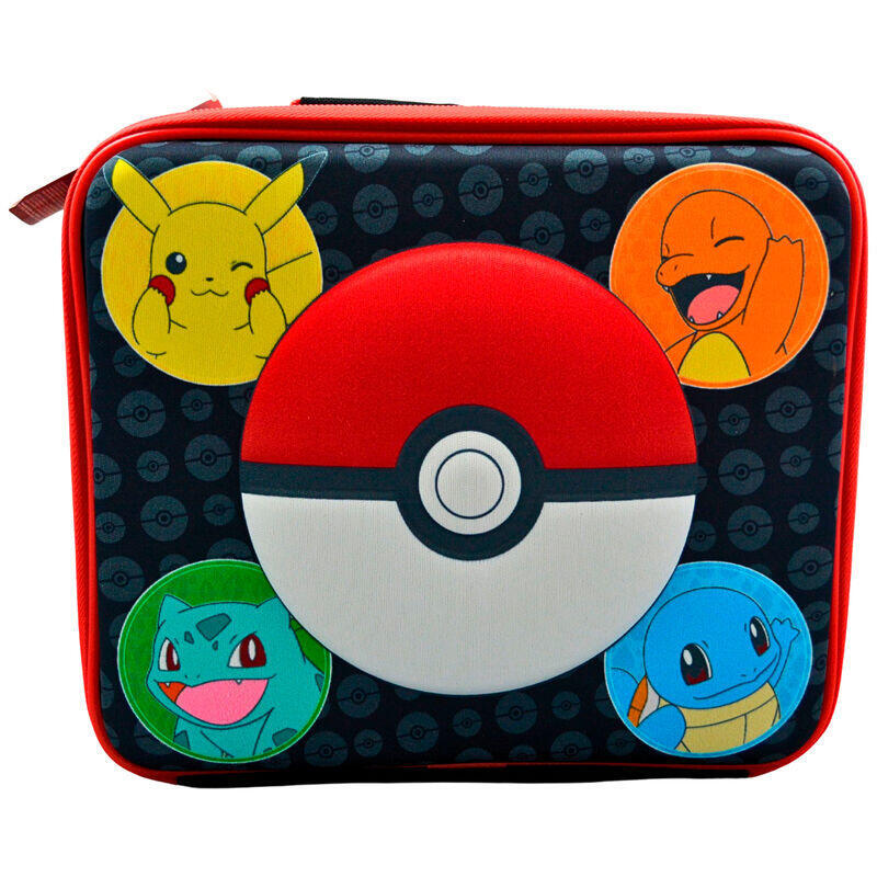 Bolsa portameriendas 3d eva pokemon