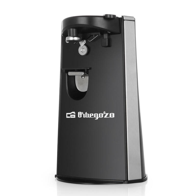 Orbegozo cu 6500 abrelatas electrico 3 en 1 – practico y funcional – cuchilla de acero inoxidable – potencia 60w –