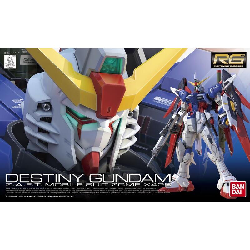 Rg 1/144 destiny gundam bl