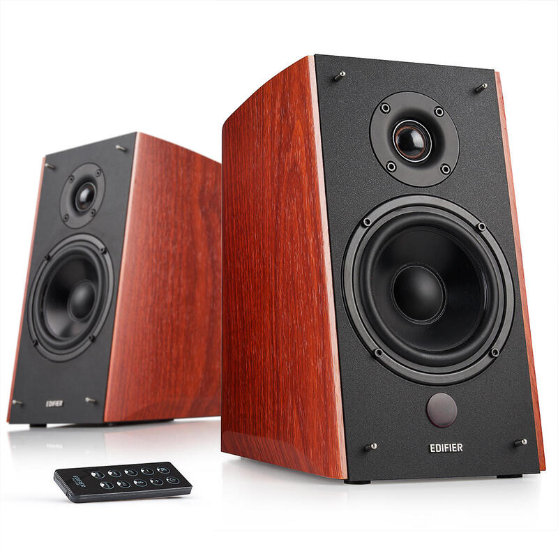 Altavoz edifier r2000db de 2 vías madera inalámbrico y alámbrico 120 w