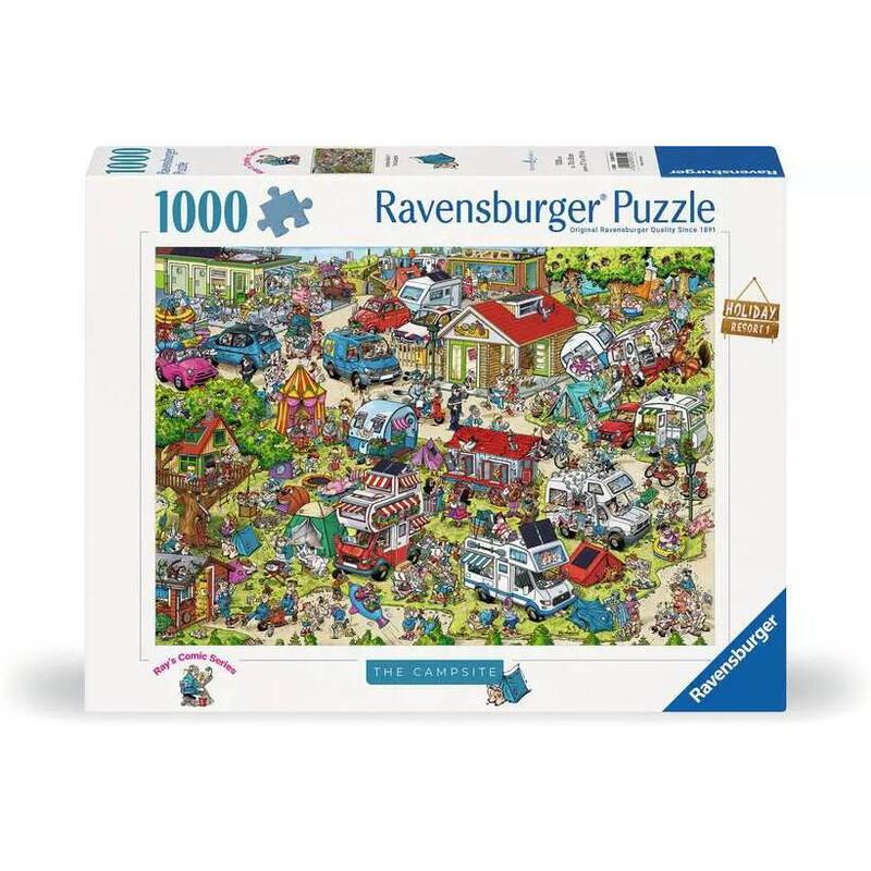 Puzzle ravensburger the campsite 12000721