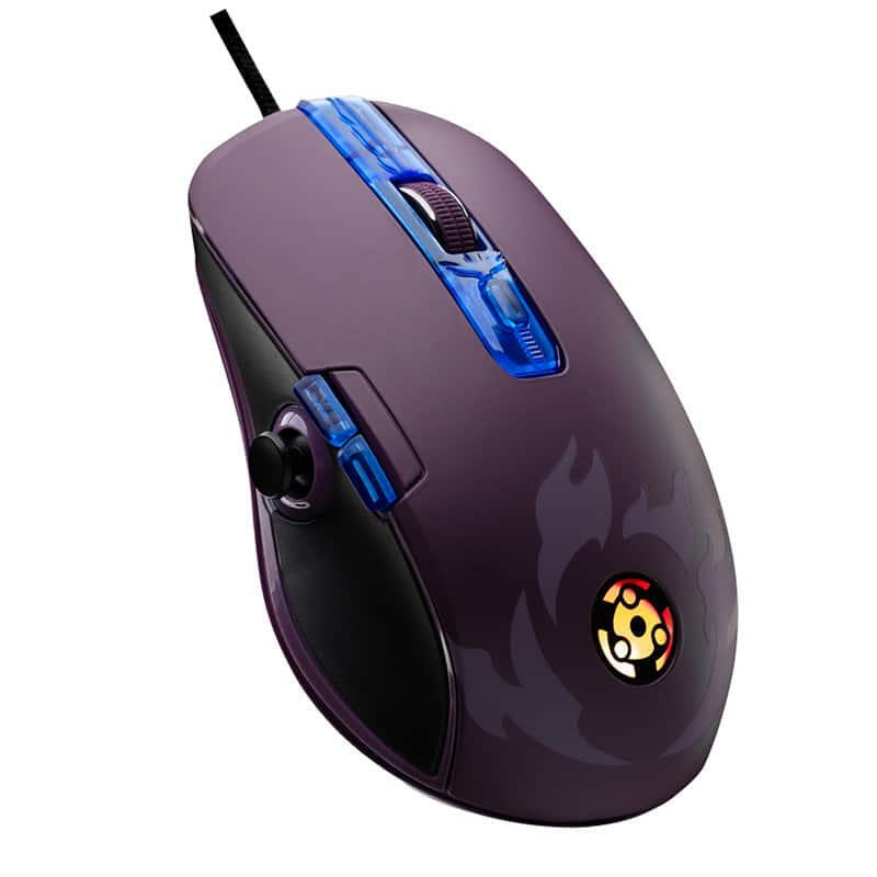 Lexip madara destruction ratón juego mano derecha usb tipo a Óptico 12000 dpi