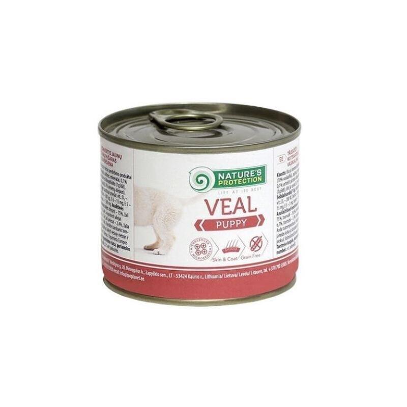 Comida hÚmeda para cachorros nature’s protection puppy ternera  200 g