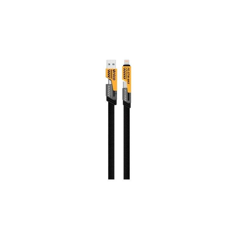 Cable uni 4en1 doble tipo c/lightning y micro