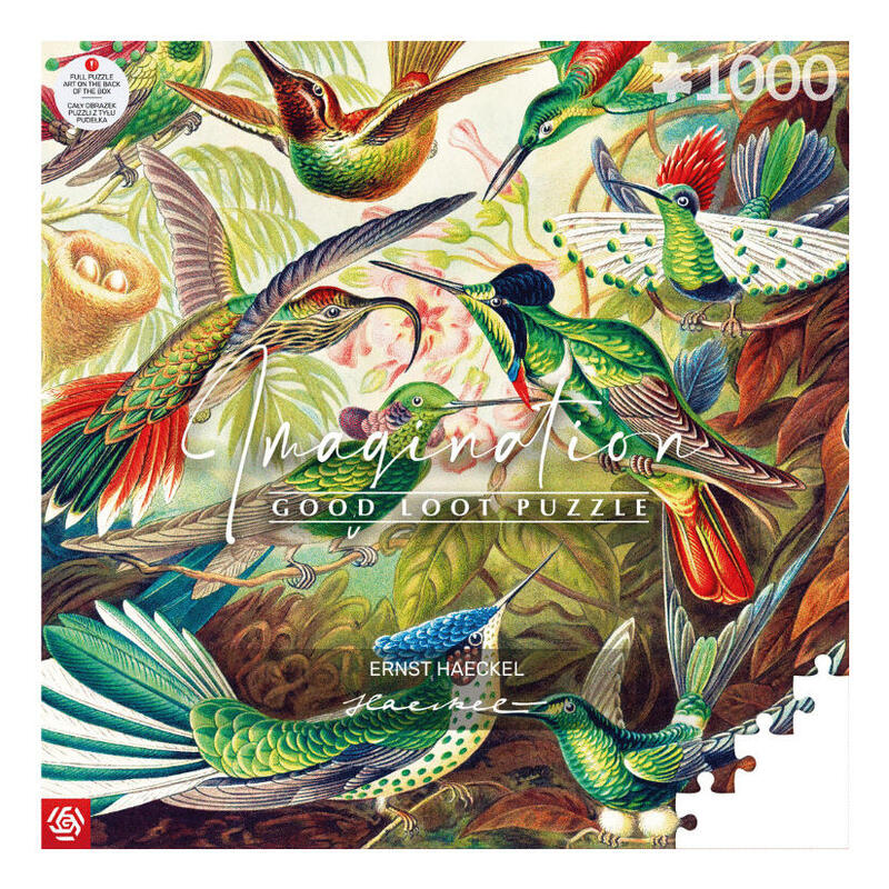 Puzzle good loot 1000 imagination ernst haeckel hummingbirds