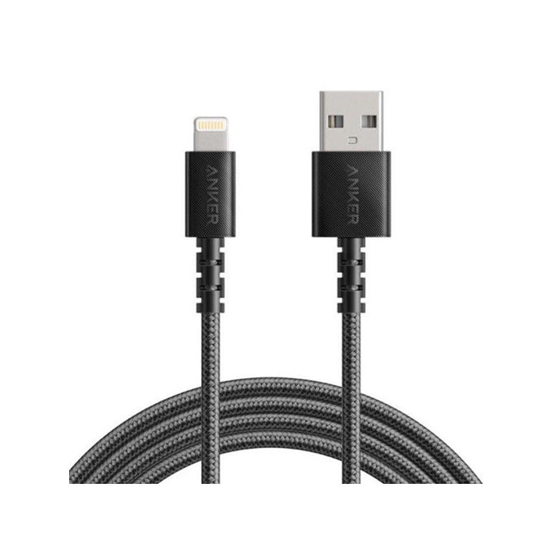 Cable anker powerline select, usb-a to lightning  1.8m, black