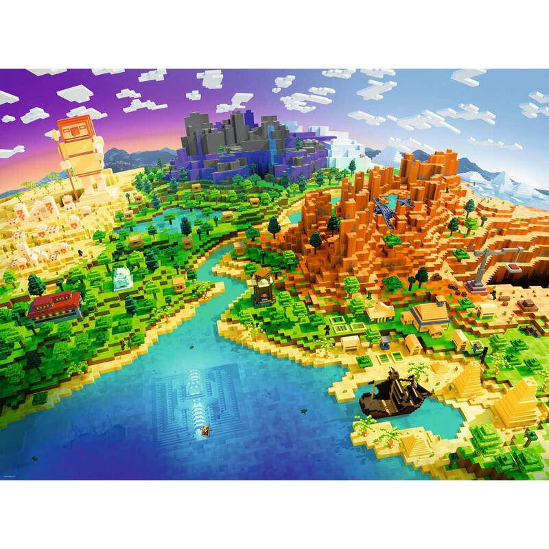 Puzzle 1500el minecraft world