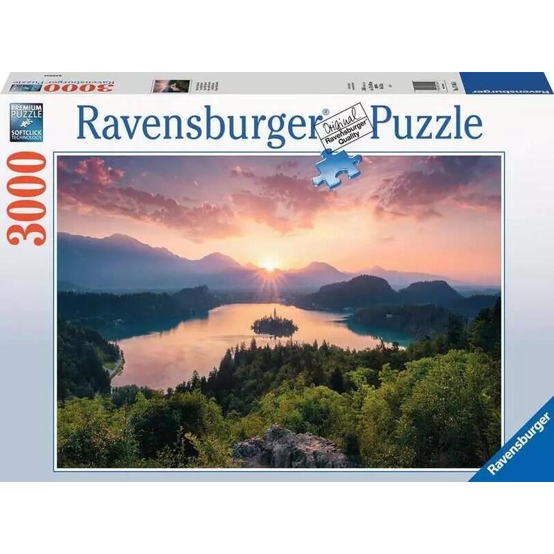 Puzzle 3000 elementÓw jezioro bled slowenia