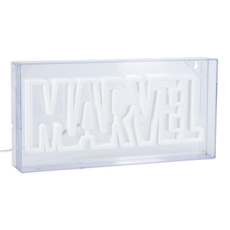 Lampara led logo marvel