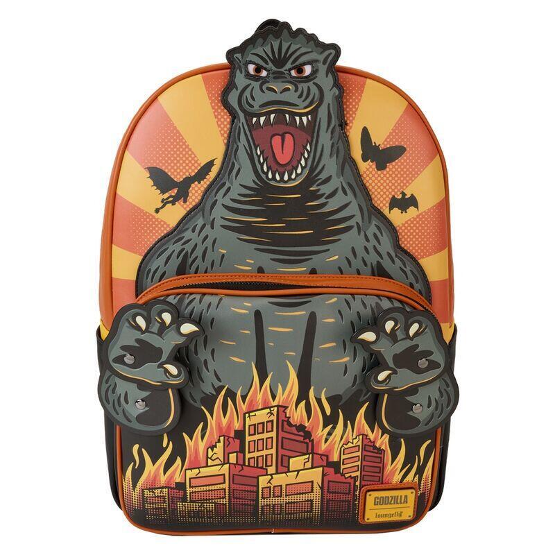 Mochila toho godzilla loungefly 45cm
