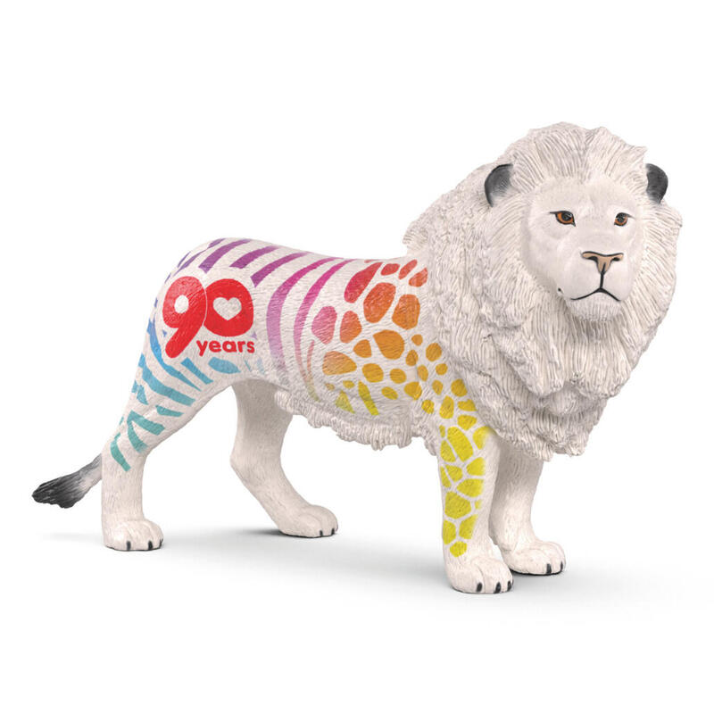 Figura  schleich collectors leÓn ediciÓn 90 aÑos, 72264