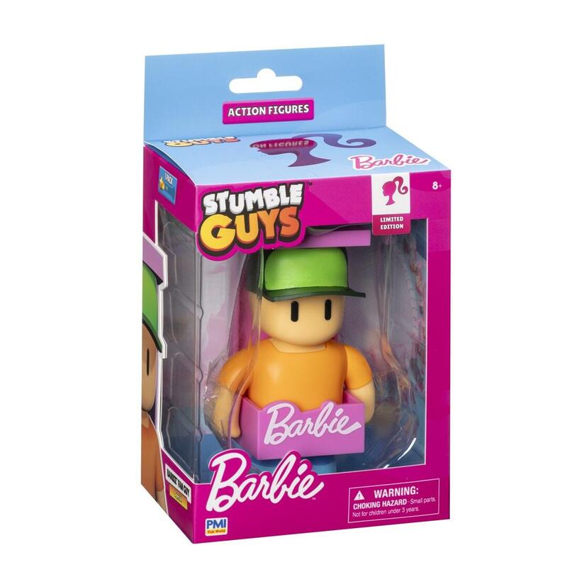 Figura de acciÓn stumble guys x barbie 11,5 cm – stumble guy barbie