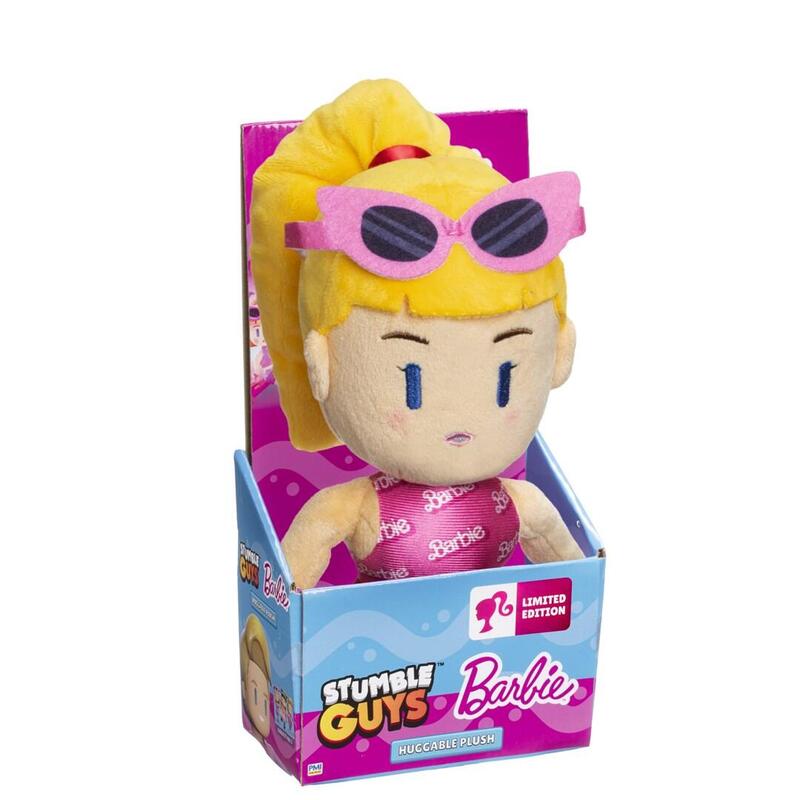 Peluche abrazable stumble guys x barbie 30 cm – barbie