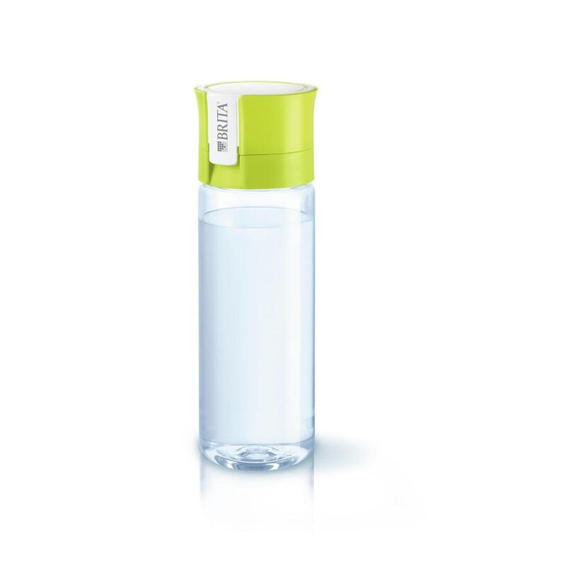 Botella filtrante brita fill&go verde lima +4 filtros