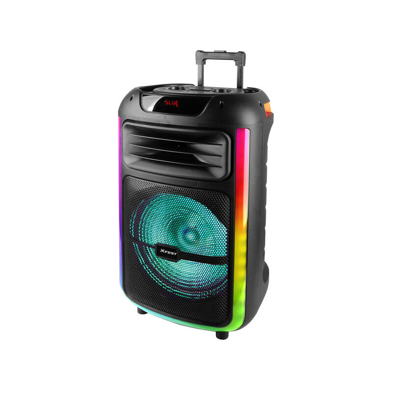 Altavoz karaoke trevi xf 1400 kb 100w amplif spkr+aw+trolley