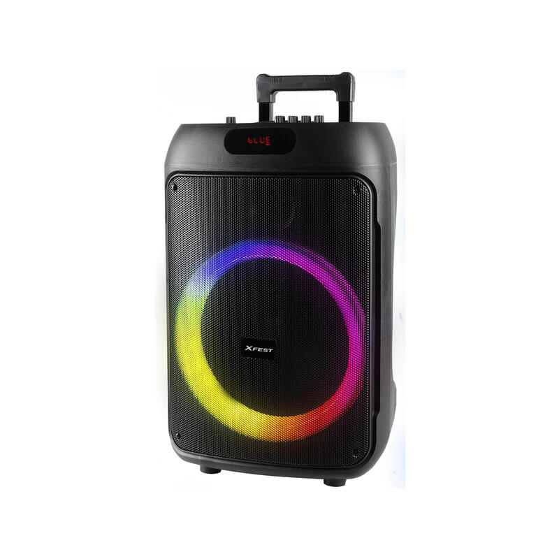 Altavoz karaoke trevi xf380kb 50w spkr+aw+trolley