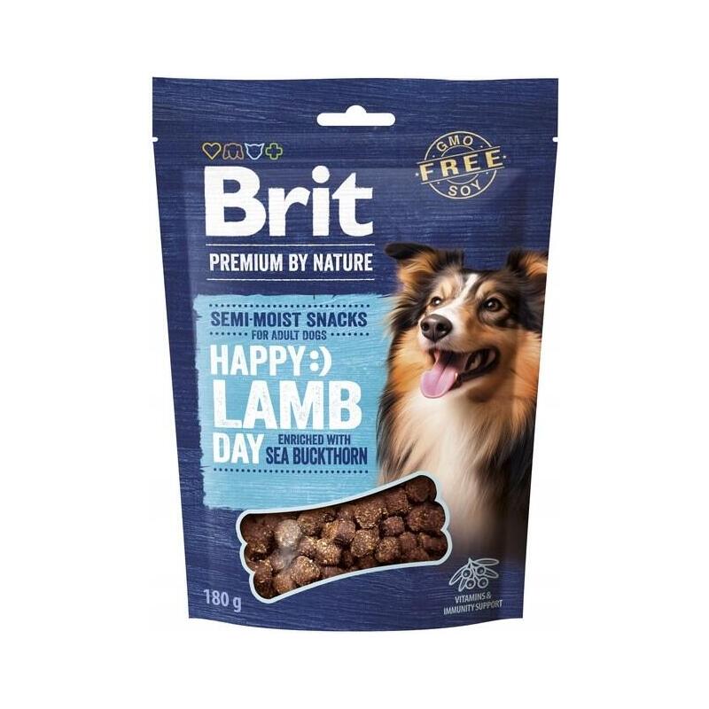 Brit premium dog snack lamb with seabuckthorn – dog treat – 180 g