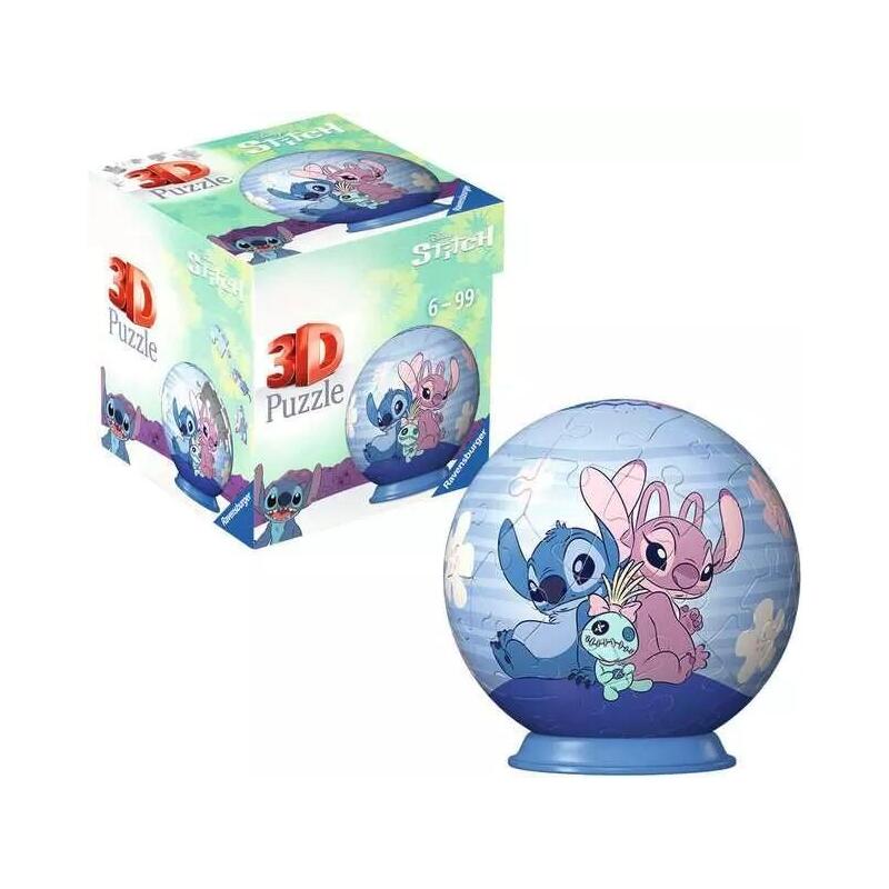 Puzzle 54 elementy 3d kula stitch 3