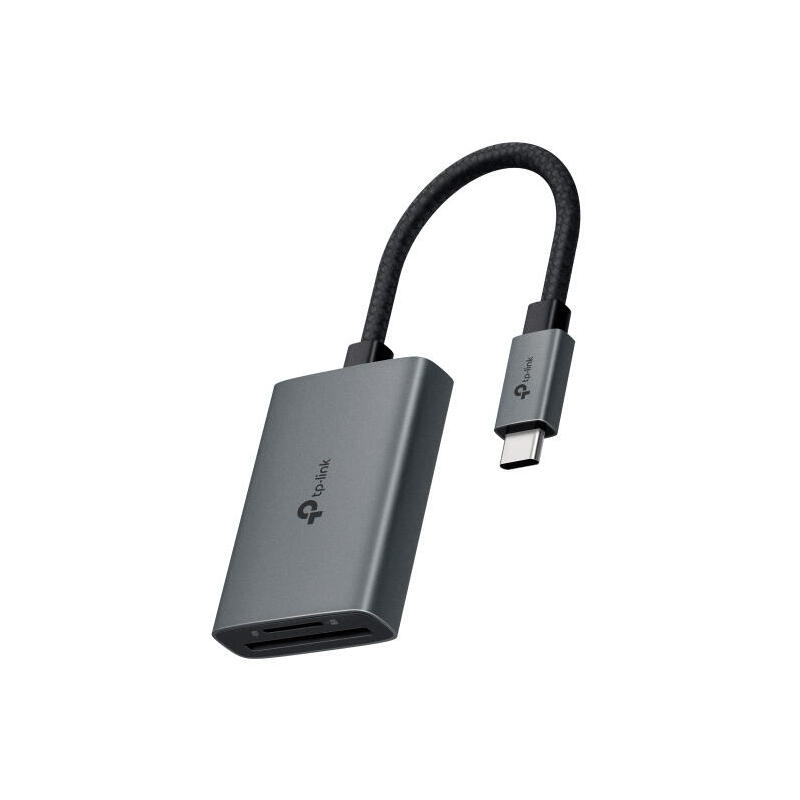 Card reader externo usb-c tplink ua430c sd, microsd carcasa de aluminio