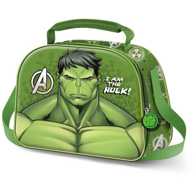 Bolsa portameriendas 3d rage hulk marvel