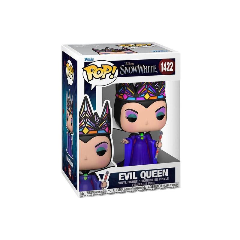 Funko pop disney blancanieves live action reina malvada (negro y morado)