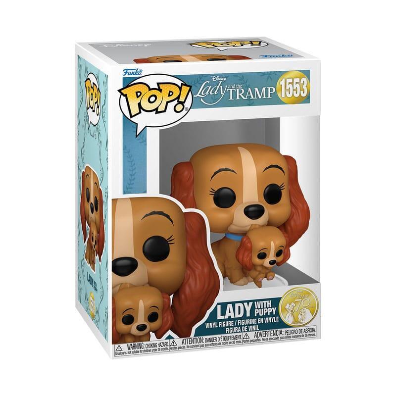 Funko pop la dama y el vagabundo dama con cachorro