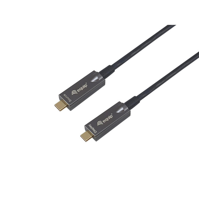 Cable  equip usb-c 3.2 – c m m 15.00m 3a 4k 60hz sw