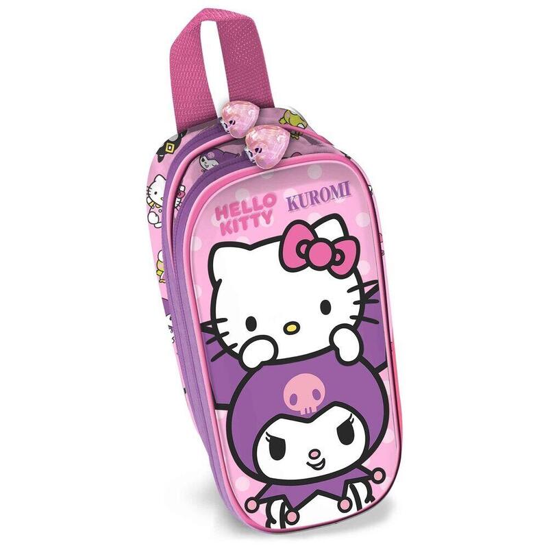 Portatodo 3d playful hello kitty doble