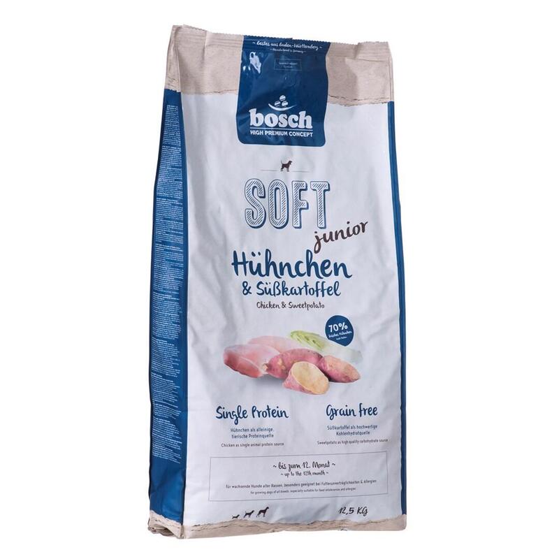 Bosch soft junior chicken & sweet potatoes 12,5 kg