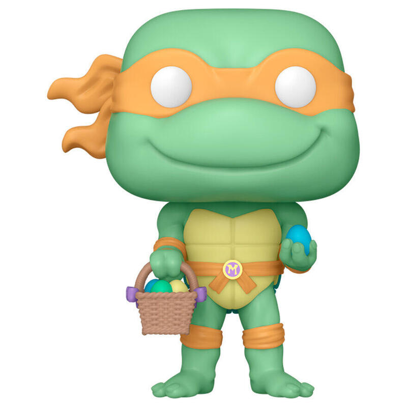 Figura pop tortugas ninja michelangelo conejo de pascua