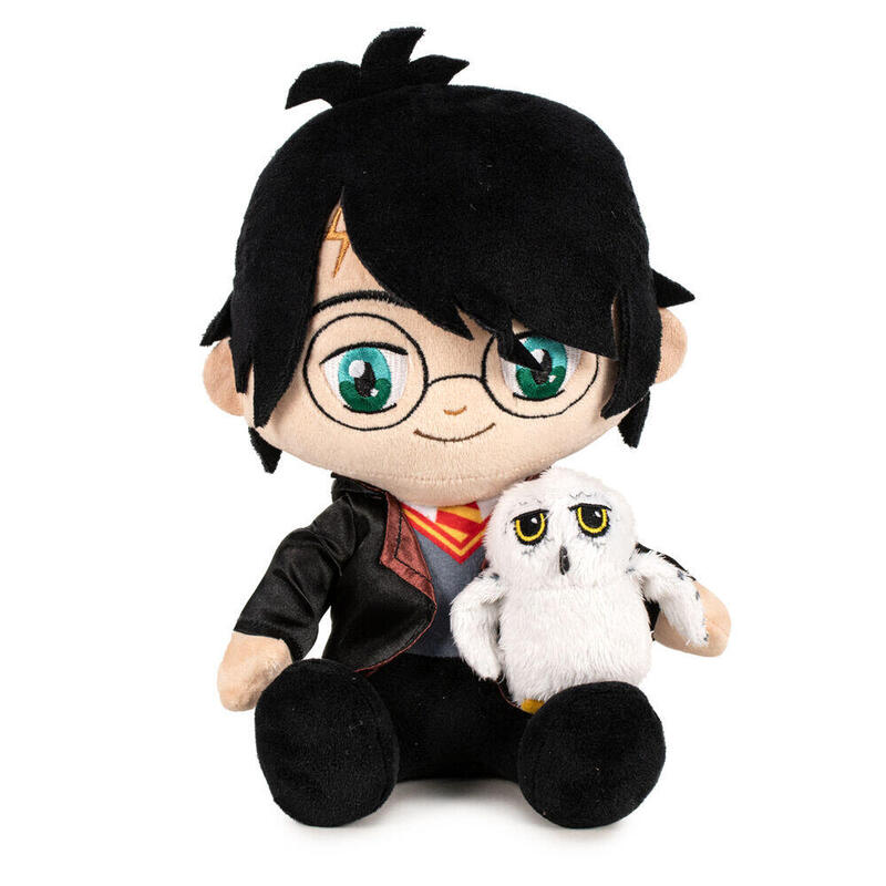Peluche harry potter &38, hedwig harry potter 29cm